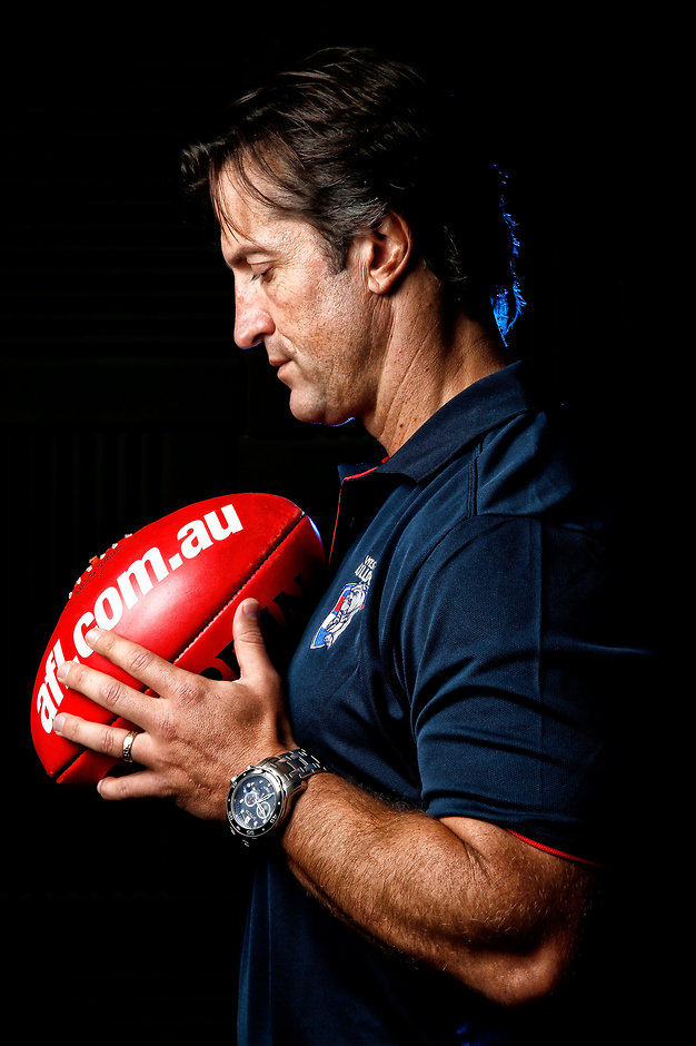 AFL 2016 Portraits - Luke Beveridge Dogs coach Luke Beveridge believes he has his work-life balance in order - ${keywords}